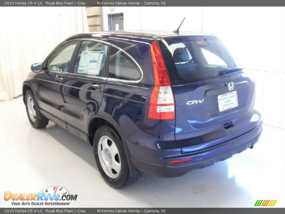 2010 Honda CR-V LX Royal Blue Pearl / Gray Photo #2
