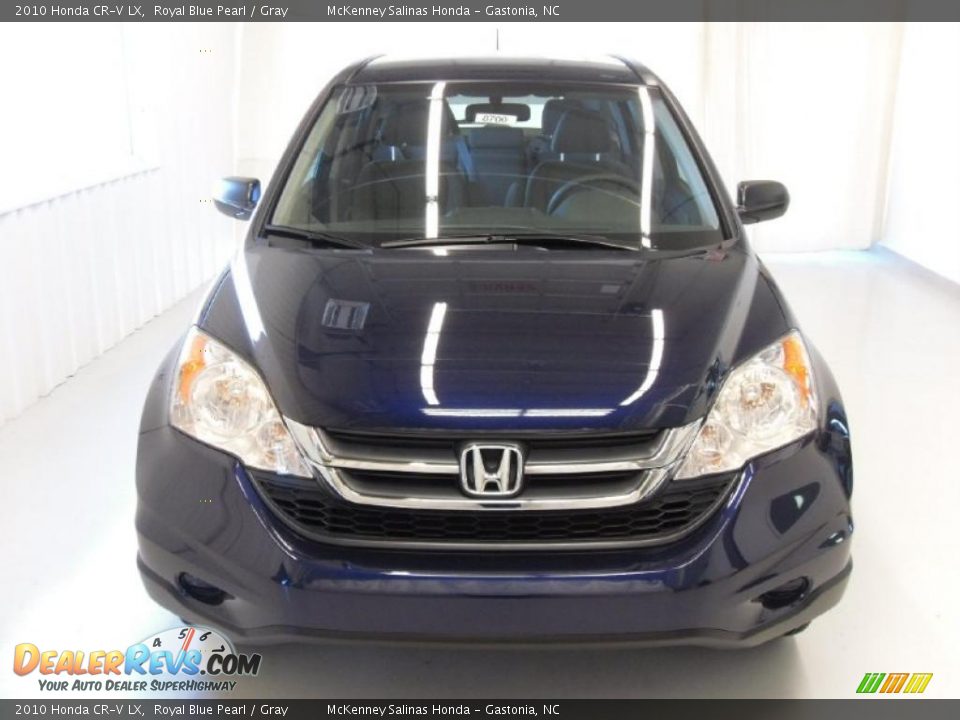 2010 Honda CR-V LX Royal Blue Pearl / Gray Photo #6