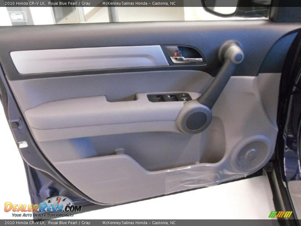 2010 Honda CR-V LX Royal Blue Pearl / Gray Photo #7