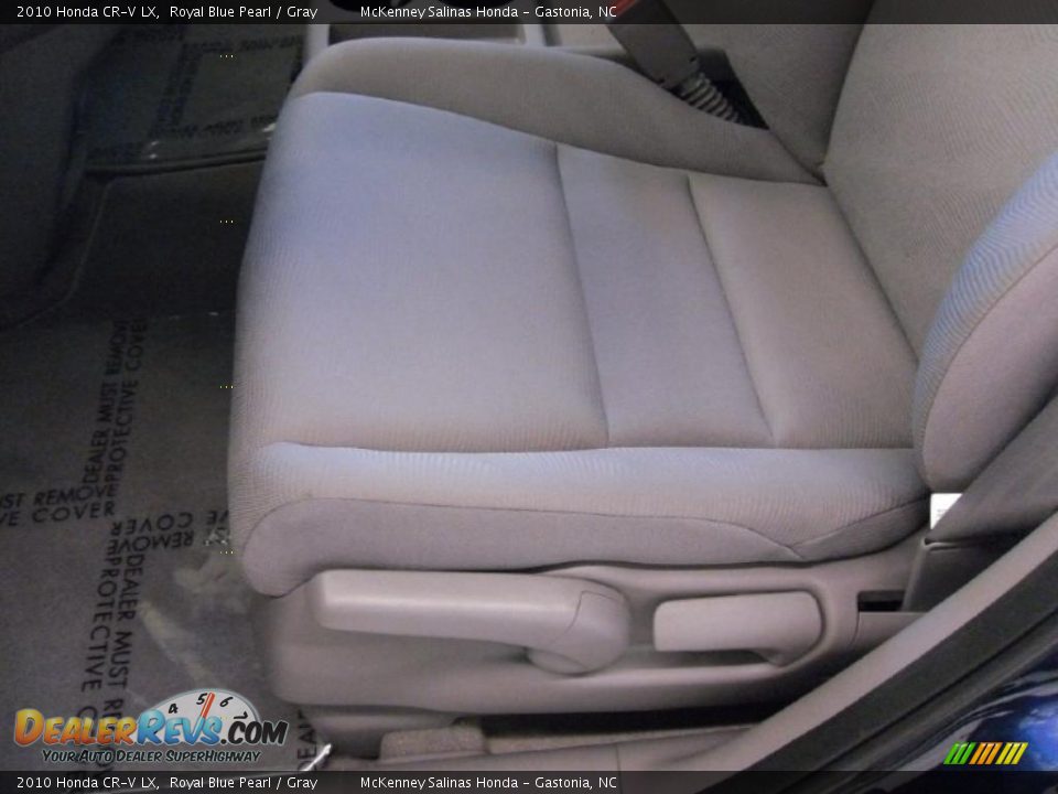 2010 Honda CR-V LX Royal Blue Pearl / Gray Photo #8