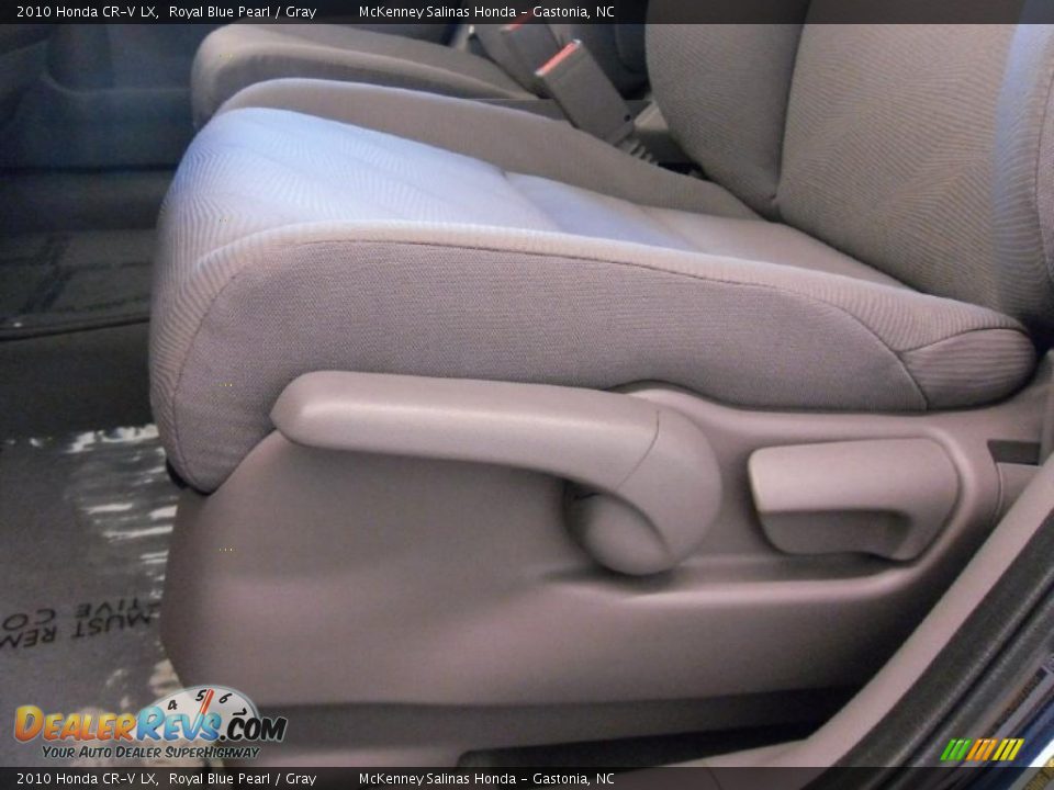 2010 Honda CR-V LX Royal Blue Pearl / Gray Photo #9