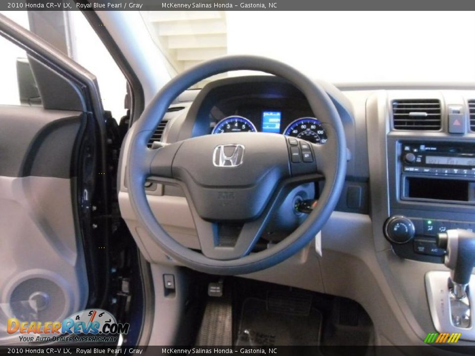 2010 Honda CR-V LX Royal Blue Pearl / Gray Photo #15
