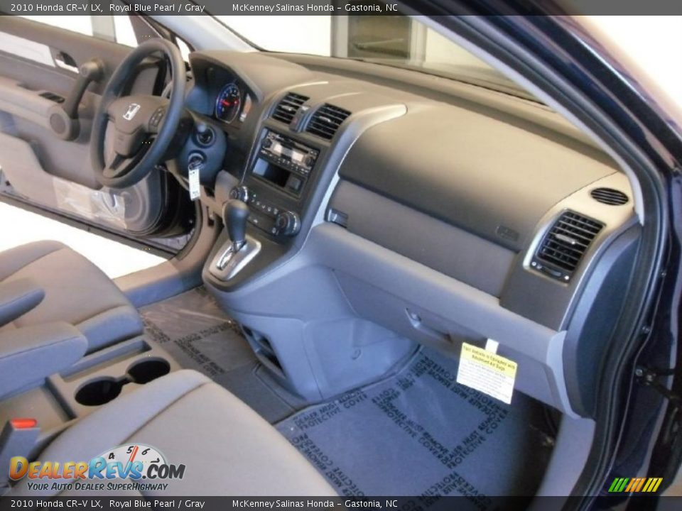 2010 Honda CR-V LX Royal Blue Pearl / Gray Photo #21
