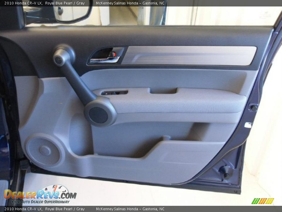 2010 Honda CR-V LX Royal Blue Pearl / Gray Photo #22