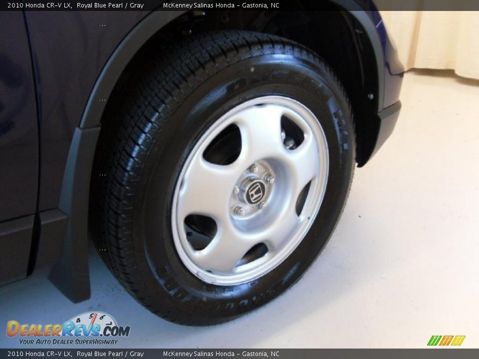 2010 Honda CR-V LX Royal Blue Pearl / Gray Photo #23