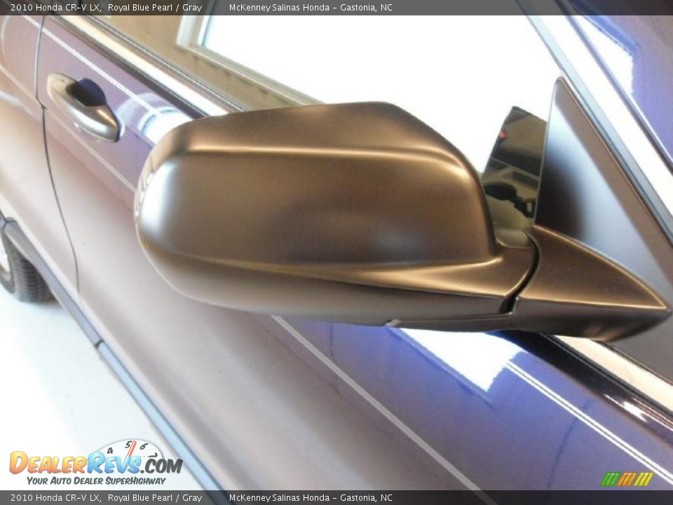 2010 Honda CR-V LX Royal Blue Pearl / Gray Photo #24