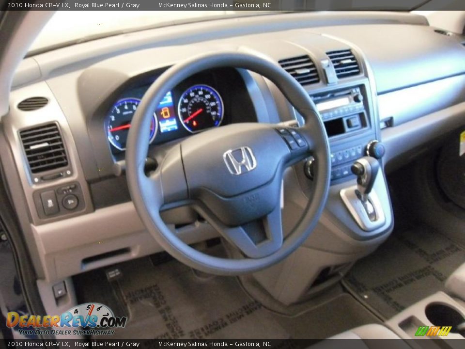 2010 Honda CR-V LX Royal Blue Pearl / Gray Photo #29
