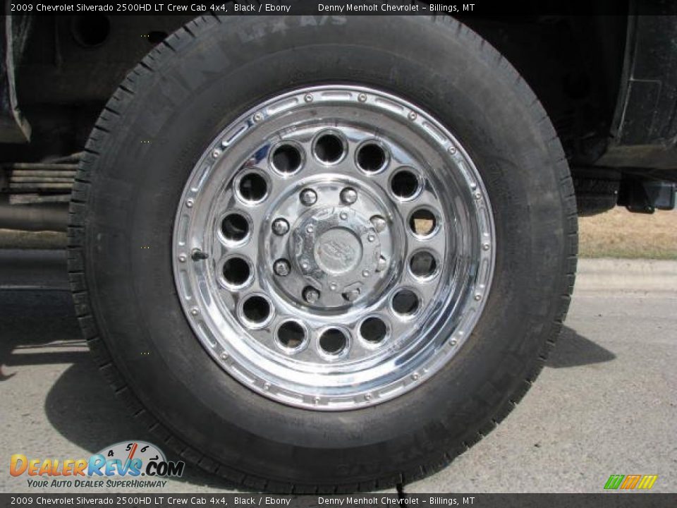 2009 Chevrolet Silverado 2500HD LT Crew Cab 4x4 Black / Ebony Photo #10