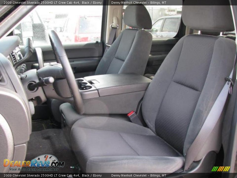 2009 Chevrolet Silverado 2500HD LT Crew Cab 4x4 Black / Ebony Photo #12