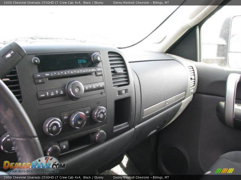 2009 Chevrolet Silverado 2500HD LT Crew Cab 4x4 Black / Ebony Photo #14