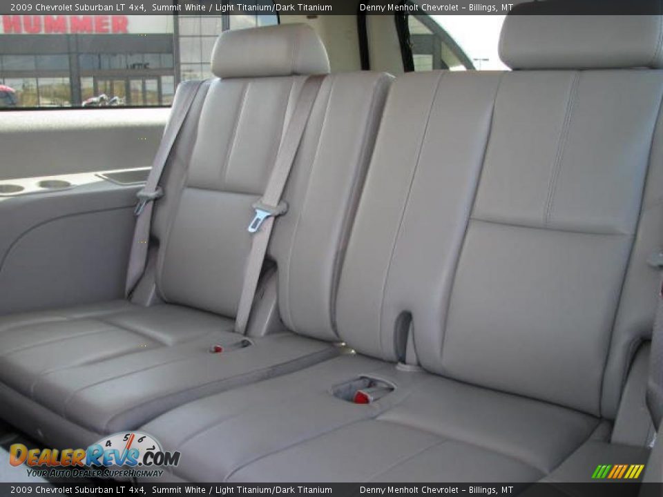 2009 Chevrolet Suburban LT 4x4 Summit White / Light Titanium/Dark Titanium Photo #8
