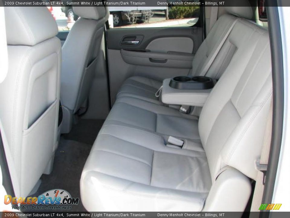 2009 Chevrolet Suburban LT 4x4 Summit White / Light Titanium/Dark Titanium Photo #7