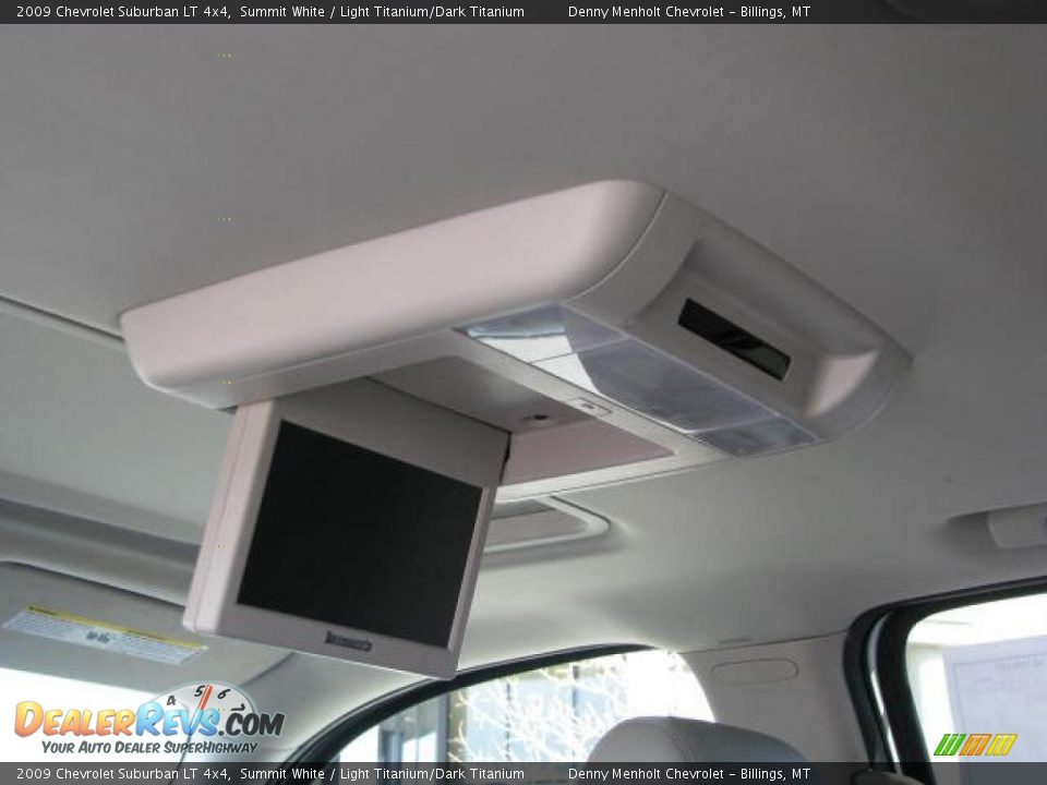 2009 Chevrolet Suburban LT 4x4 Summit White / Light Titanium/Dark Titanium Photo #9