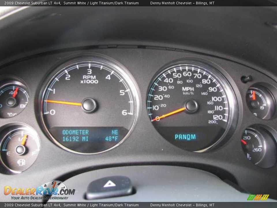 2009 Chevrolet Suburban LT 4x4 Summit White / Light Titanium/Dark Titanium Photo #15