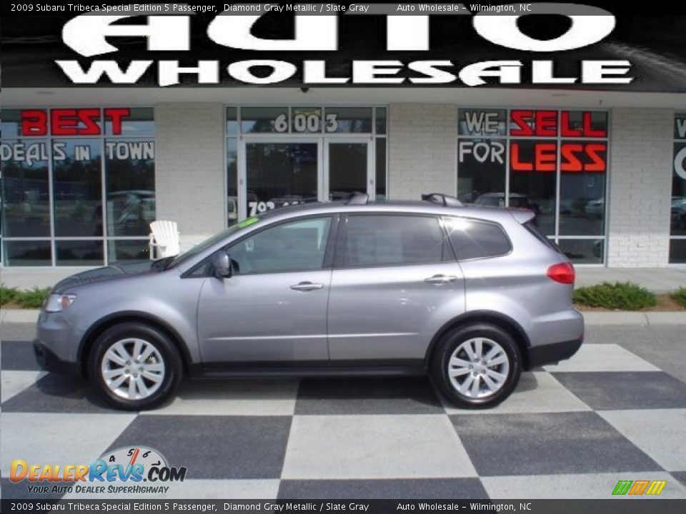 2009 Subaru Tribeca Special Edition 5 Passenger Diamond Gray Metallic / Slate Gray Photo #1