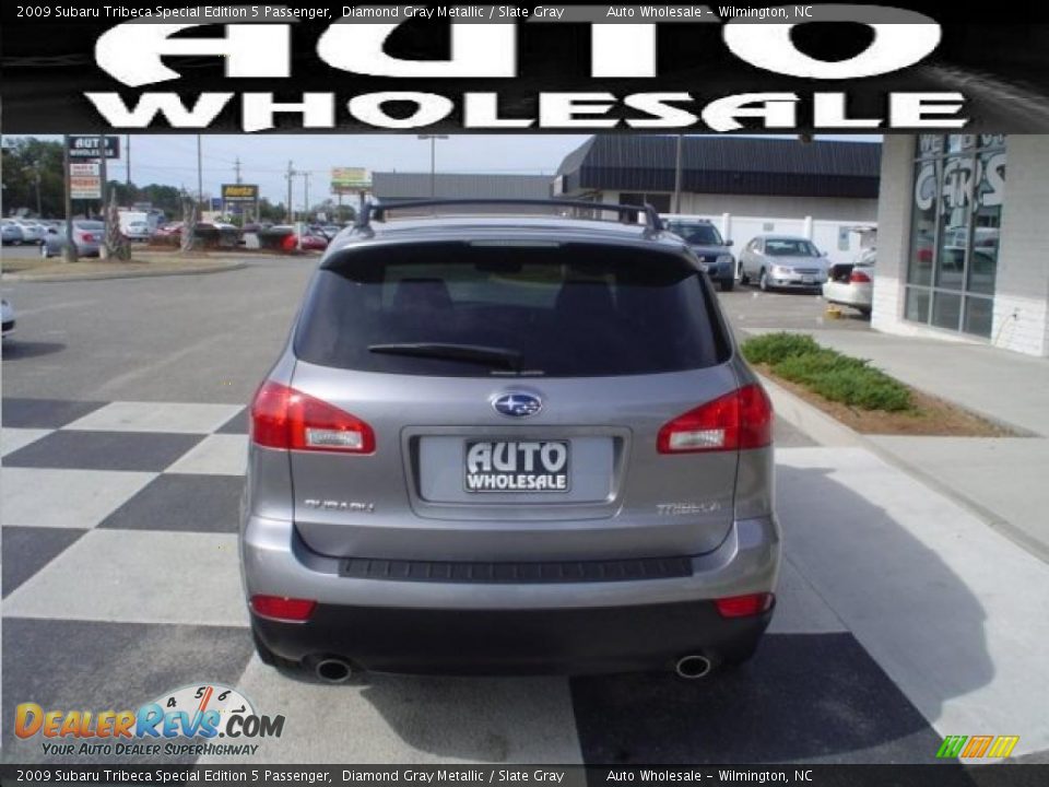 2009 Subaru Tribeca Special Edition 5 Passenger Diamond Gray Metallic / Slate Gray Photo #3
