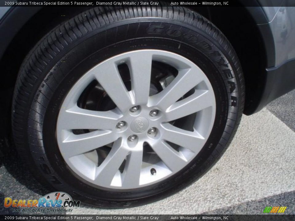 2009 Subaru Tribeca Special Edition 5 Passenger Diamond Gray Metallic / Slate Gray Photo #4