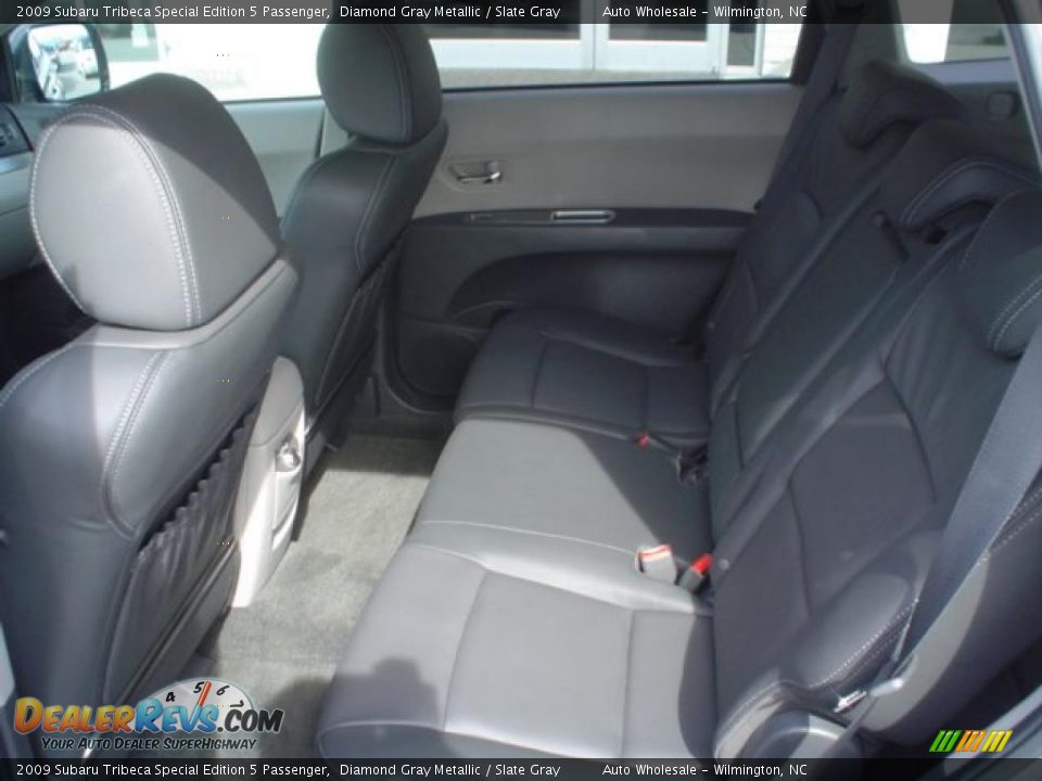 2009 Subaru Tribeca Special Edition 5 Passenger Diamond Gray Metallic / Slate Gray Photo #7