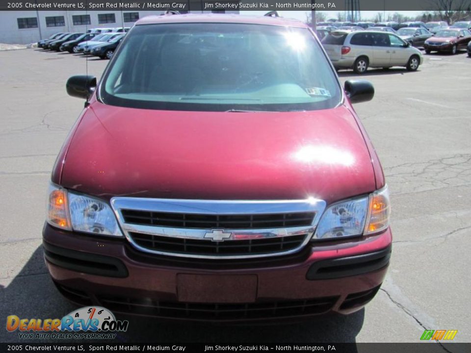 2005 Chevrolet Venture LS Sport Red Metallic / Medium Gray Photo #6