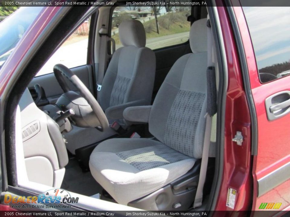 2005 Chevrolet Venture LS Sport Red Metallic / Medium Gray Photo #9