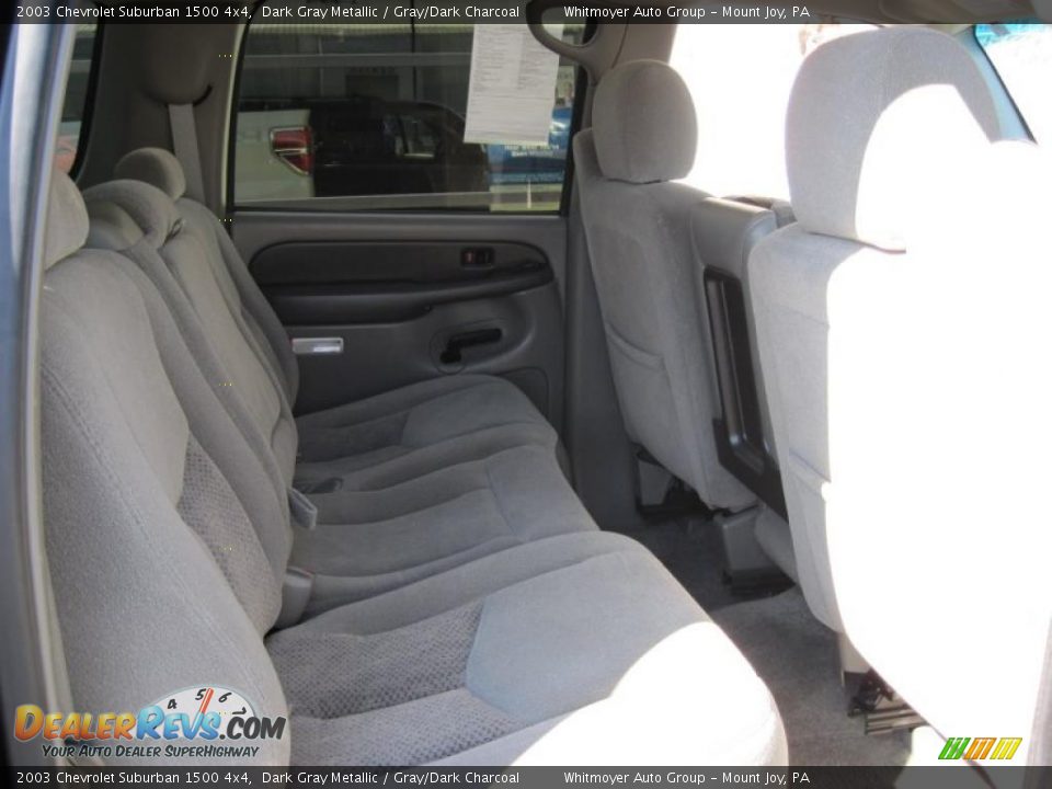 2003 Chevrolet Suburban 1500 4x4 Dark Gray Metallic / Gray/Dark Charcoal Photo #6