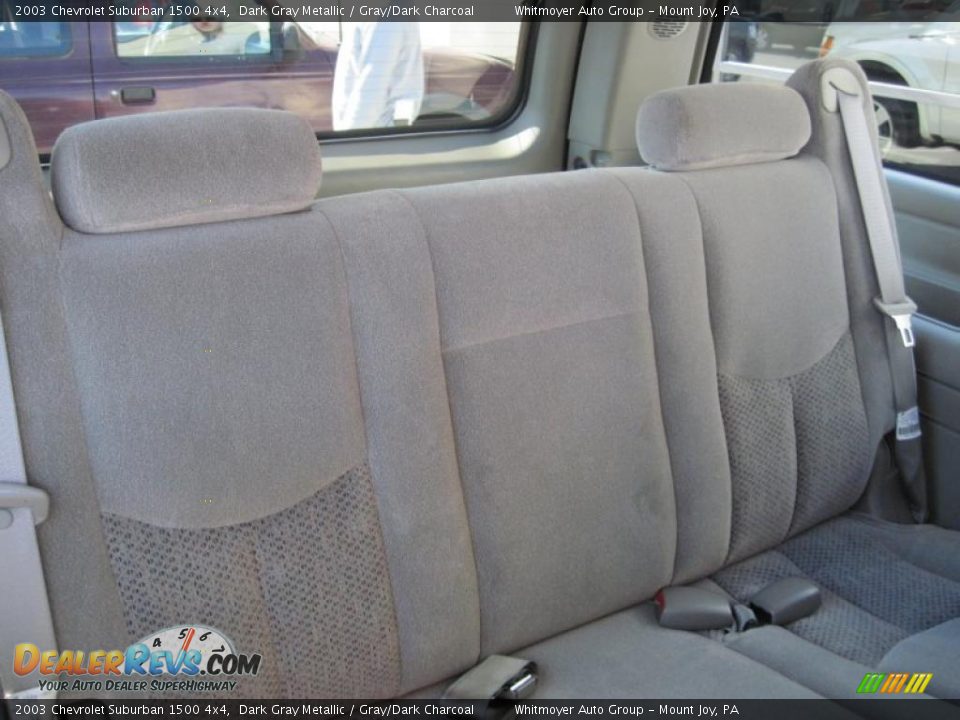 2003 Chevrolet Suburban 1500 4x4 Dark Gray Metallic / Gray/Dark Charcoal Photo #8