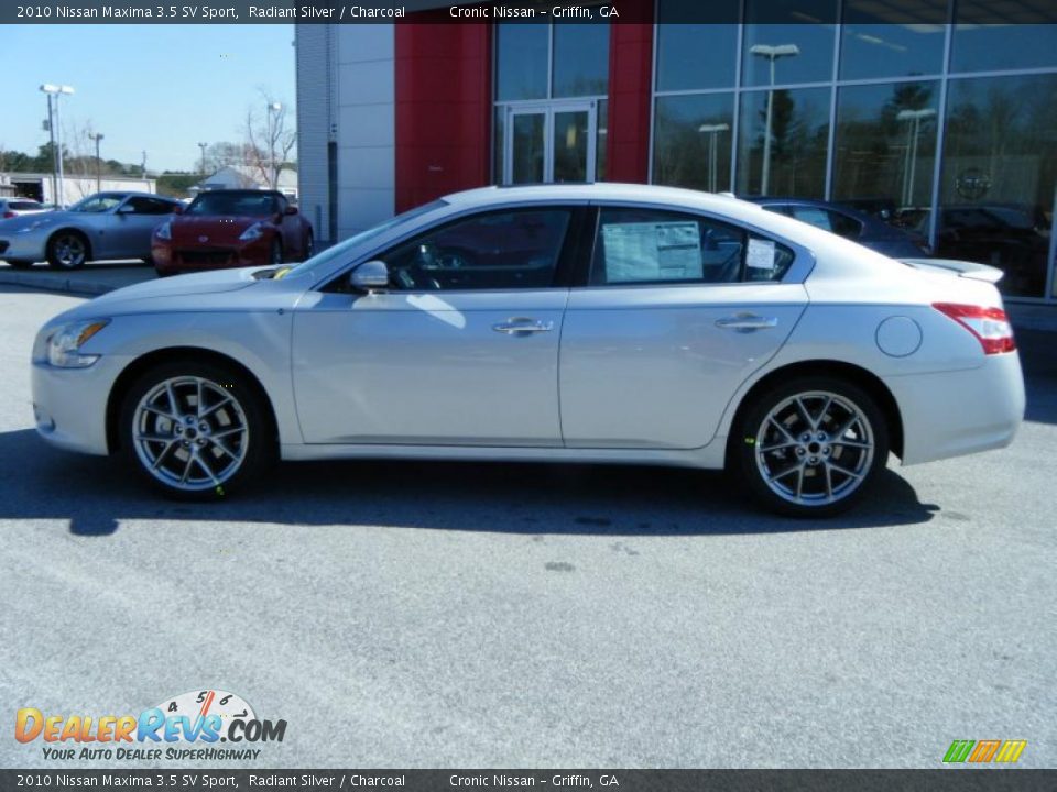 2010 Nissan maxima silver #5