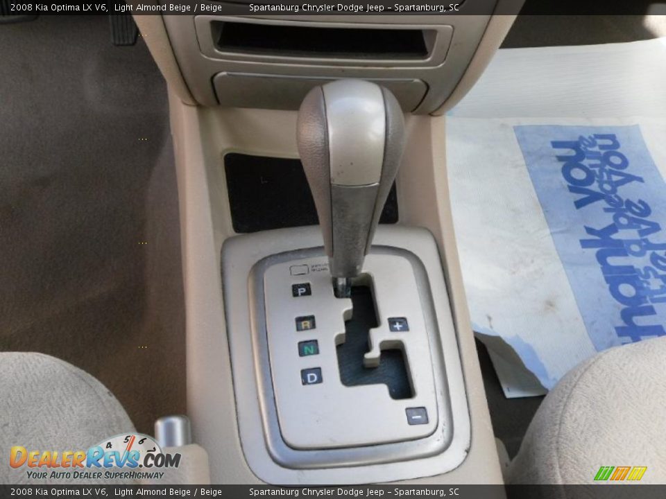 2008 Kia Optima LX V6 Light Almond Beige / Beige Photo #9