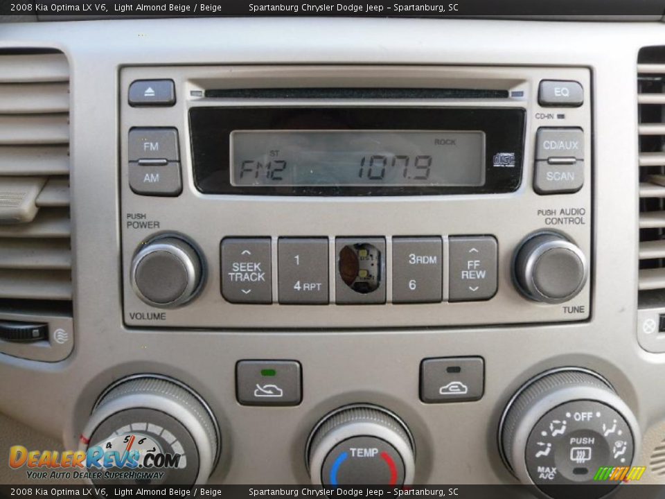 2008 Kia Optima LX V6 Light Almond Beige / Beige Photo #10