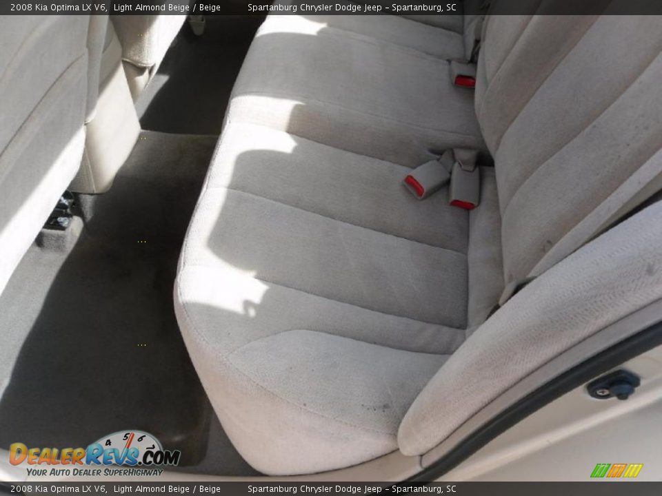 2008 Kia Optima LX V6 Light Almond Beige / Beige Photo #12