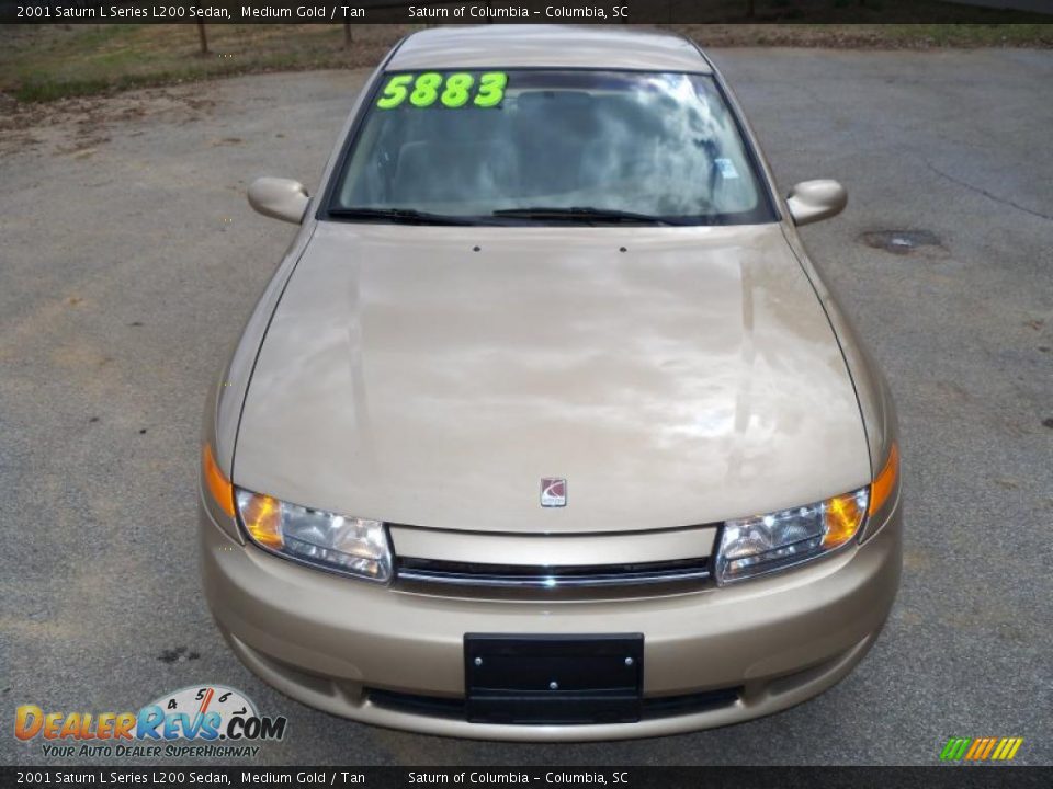2001 Saturn L Series L200 Sedan Medium Gold / Tan Photo #2