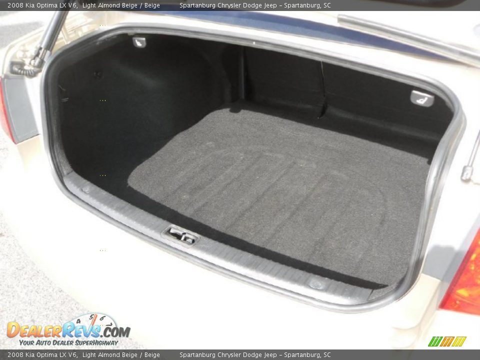 2008 Kia Optima LX V6 Light Almond Beige / Beige Photo #15