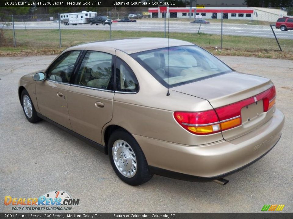 2001 Saturn L Series L200 Sedan Medium Gold / Tan Photo #5