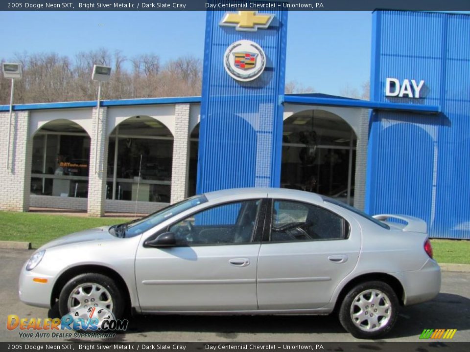2005 Dodge Neon SXT Bright Silver Metallic / Dark Slate Gray Photo #2