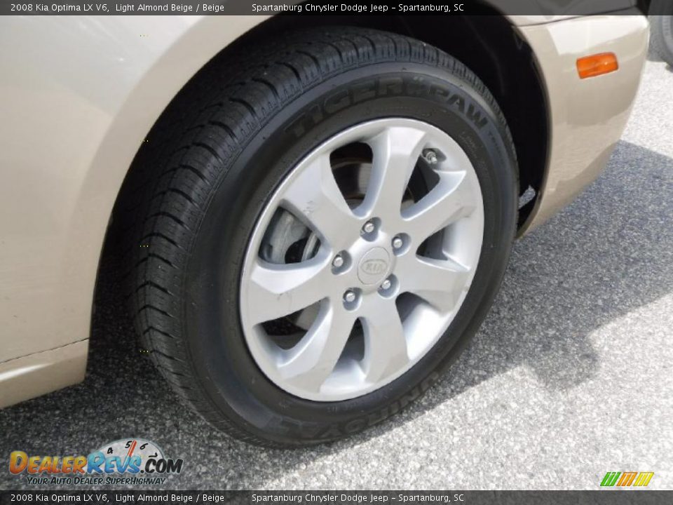 2008 Kia Optima LX V6 Light Almond Beige / Beige Photo #20