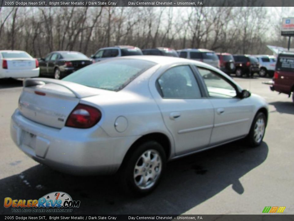 2005 Dodge Neon SXT Bright Silver Metallic / Dark Slate Gray Photo #3