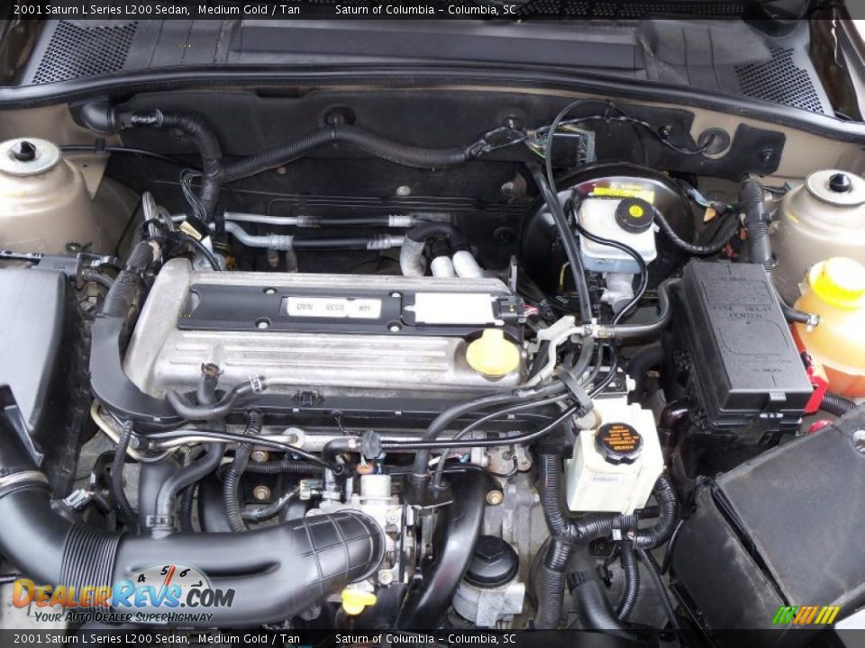 2001 Saturn L Series L200 Sedan Medium Gold / Tan Photo #15