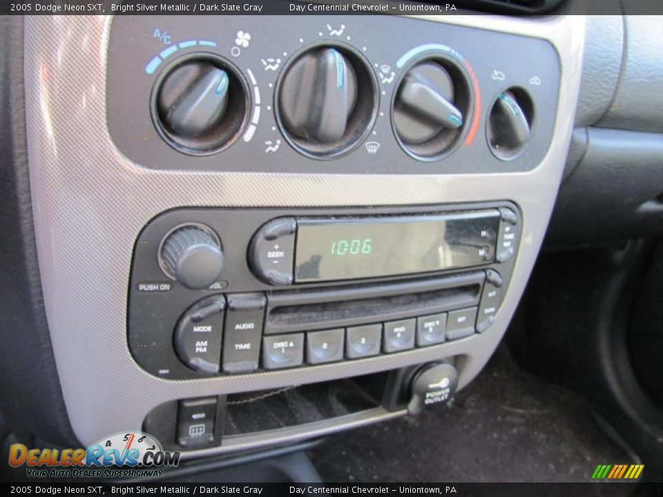 2005 Dodge Neon SXT Bright Silver Metallic / Dark Slate Gray Photo #11