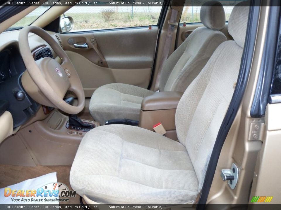 2001 Saturn L Series L200 Sedan Medium Gold / Tan Photo #18