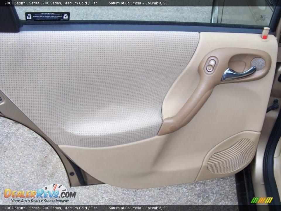 2001 Saturn L Series L200 Sedan Medium Gold / Tan Photo #20