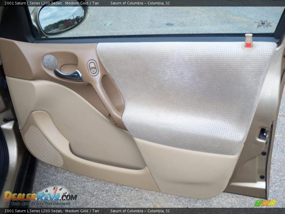 2001 Saturn L Series L200 Sedan Medium Gold / Tan Photo #22