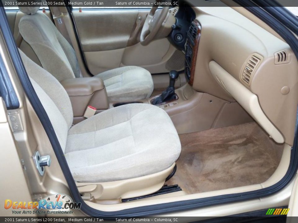 2001 Saturn L Series L200 Sedan Medium Gold / Tan Photo #23