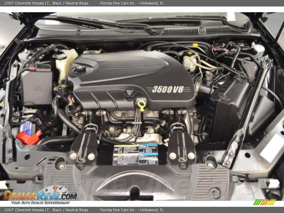 2007 Chevrolet Impala LT Black / Neutral Beige Photo #9