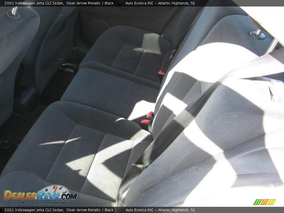 2001 Volkswagen Jetta GLS Sedan Silver Arrow Metallic / Black Photo #6