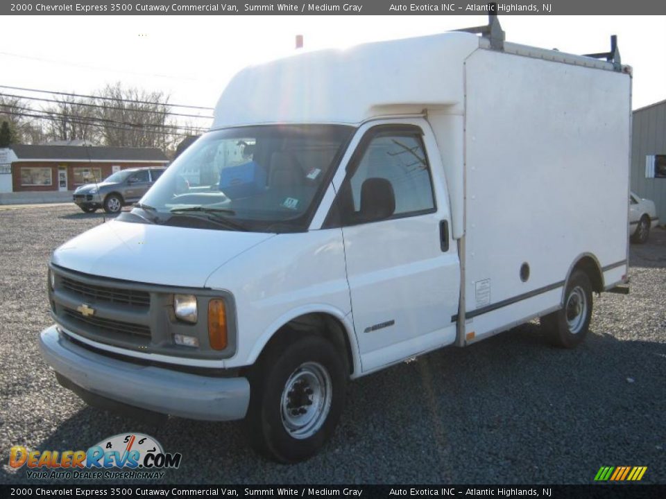 2000 Chevrolet Express 3500 Cutaway Commercial Van Summit White