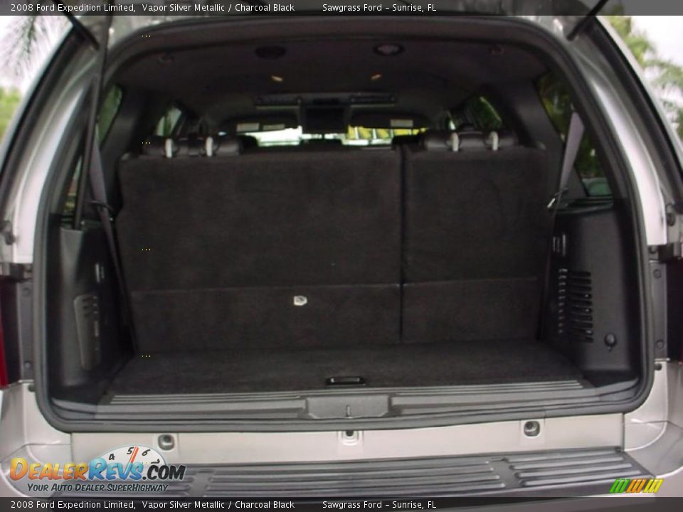 2008 Ford Expedition Limited Vapor Silver Metallic / Charcoal Black Photo #5