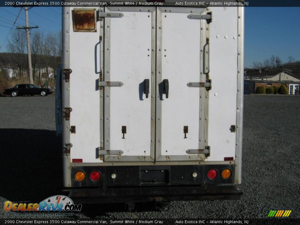 2000 Chevrolet Express 3500 Cutaway Commercial Van Summit White / Medium Gray Photo #8