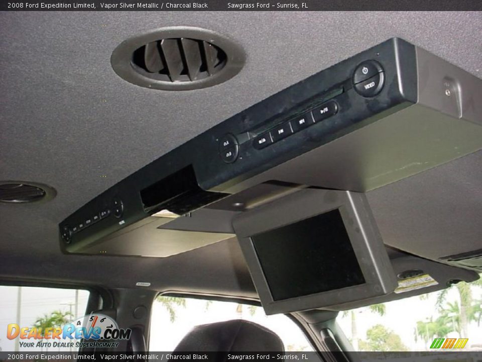 2008 Ford Expedition Limited Vapor Silver Metallic / Charcoal Black Photo #15