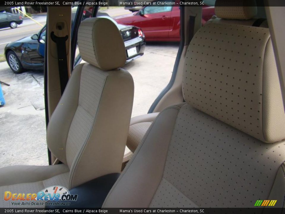 2005 Land Rover Freelander SE Cairns Blue / Alpaca Beige Photo #10