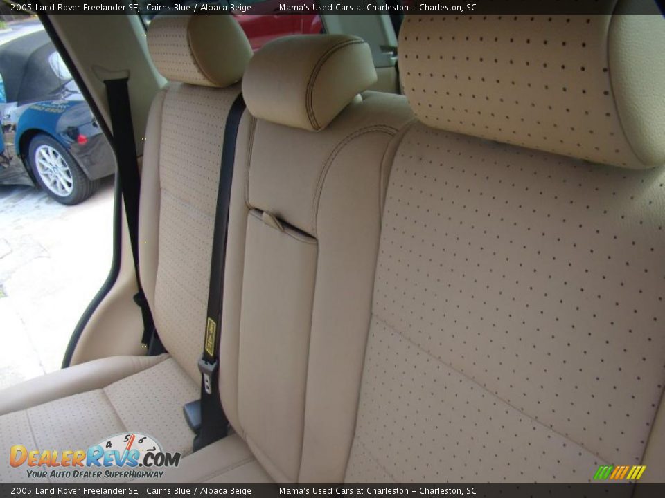 2005 Land Rover Freelander SE Cairns Blue / Alpaca Beige Photo #13